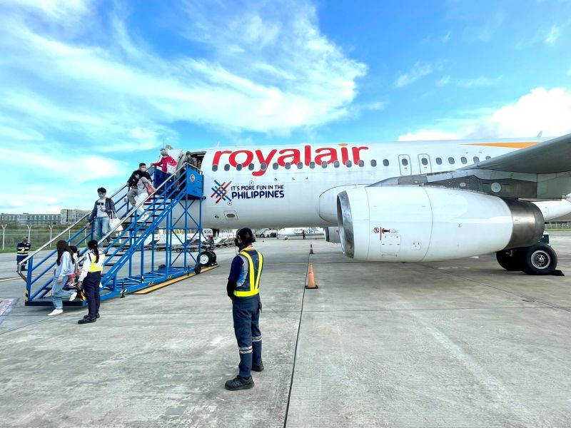 ▲ 菲律賓皇家航空為台灣唯一一家直飛長灘島卡提克蘭機場的航空公司，以每週3班高頻率往返長灘島。（圖／金遠東提供）