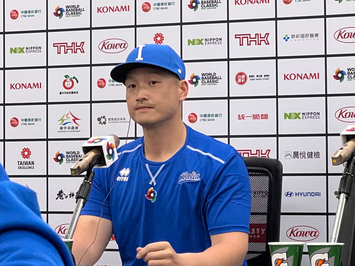 ▲義大利隊台籍教練徐志維（圖／記者簡名杉攝）