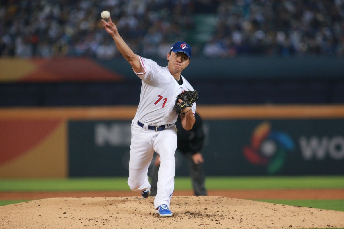 ▲WBC世界棒球經典賽，中華隊今日迎戰義大利，富邦悍將球星江少慶先發掛帥。（圖／記者葉政勳攝 ）