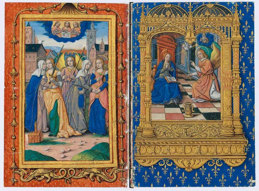 ▲故宮自明（11）日起，推出「梵蒂岡宗座圖書館珍藏」暨「明清宮廷藏書」特展。圖為時禱書。（圖／梵蒂岡宗座圖書館提供）