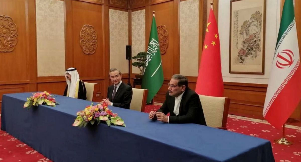 ▲伊朗和沙烏地阿拉伯今年3月在中國斡旋下，同意恢復外交關係，重繪了這個地區的外交版圖。資料照。（圖／美聯社／達志影像）