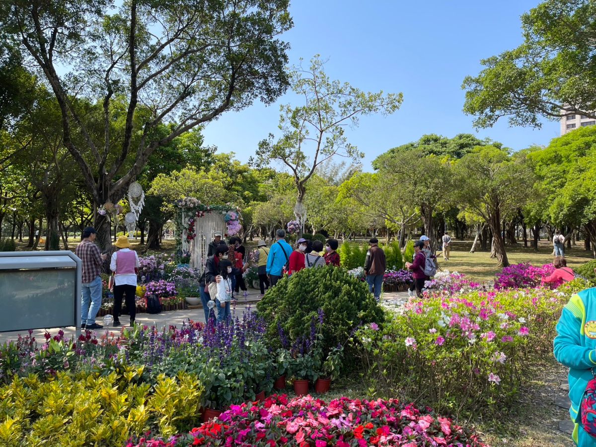 ▲2023台北花節從3/1開跑一整個花季，除了知名的各大花季，3/12植樹節後還會有一整個「城市花毯」。（圖／記者汪睿琦攝）