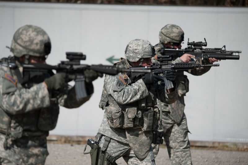 ▲M4步槍為美軍制式槍械。(圖／美國陸軍)