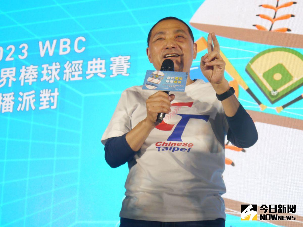 ▲朱立倫自詡選戰的總教練，對此，新北市長侯友宜做出回應。（圖 ／記者吳嘉億攝）