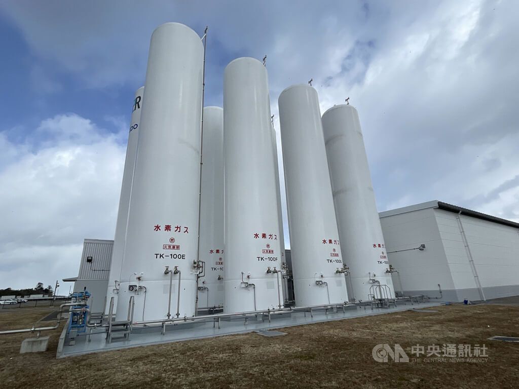 ▲日本311大地震福島核災12週年，福島縣浪江町災後重建計畫打造成零碳城、氫能城，2020年建立一座全球最大規模的「福島氫能研究領域」（FH2R），研製氫能。中央社記者楊明珠福島攝 112年3月12日