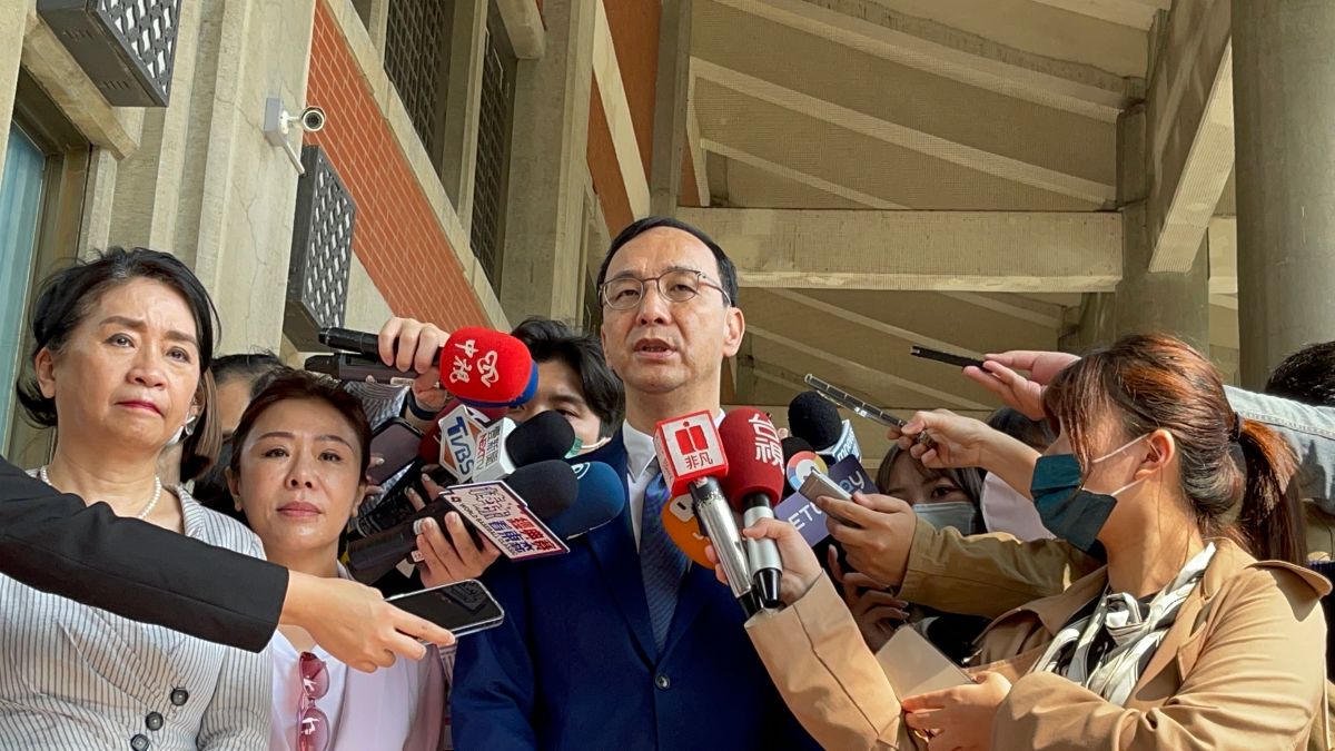 ▲針對2024立委選舉，是否會與民眾黨合作？朱立倫今受訪指出，部分地區一定有這樣的考量。（圖／朱立倫辦公室提供）