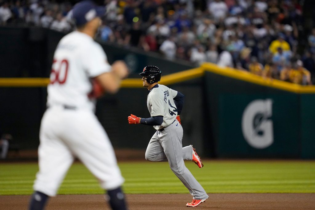 ▲道奇野手Trayce Thompson在經典賽中開轟。（圖／美聯社／達志影像）