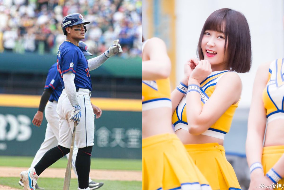 ▲張育成（左）經典賽替中華隊破蛋，希希（右）曝他私下面。（圖／記者葉政勳攝、希希臉書）