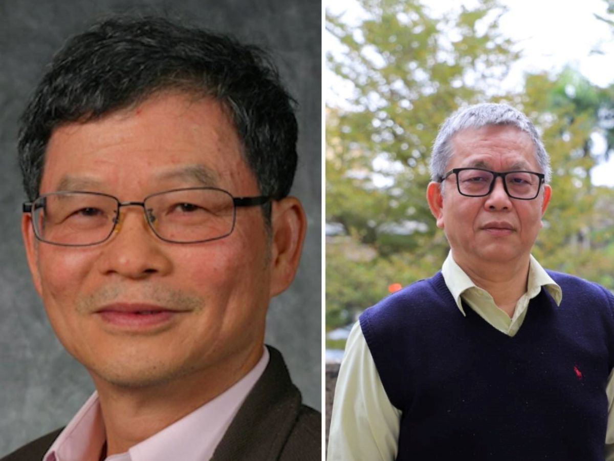 ▲台科大化工系講座教授黃炳照（左）與台科大電機系講座教授蘇順豐（右）入選科睿唯安「高被引學者」。（圖／台科大提供）