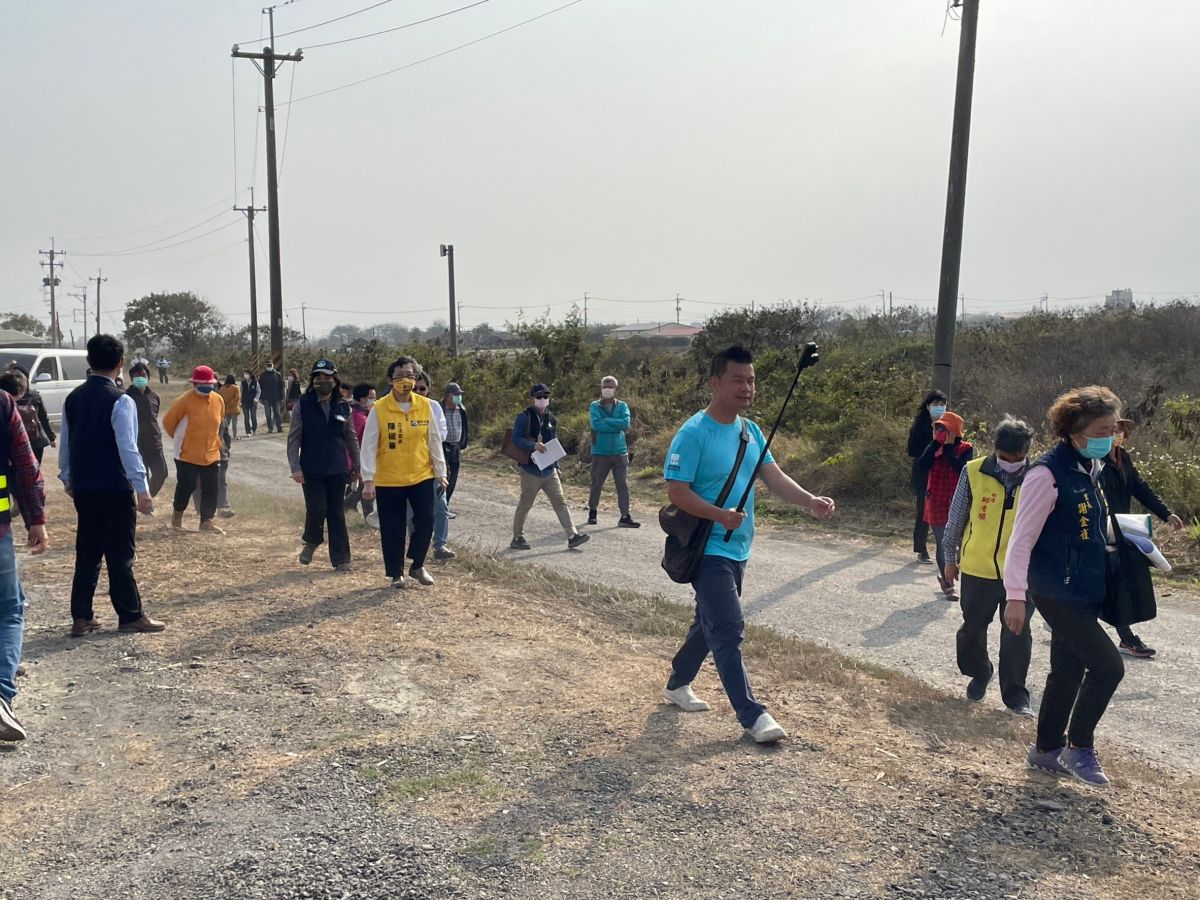 ▲時代力量立委陳椒華考察學甲掩埋場。（圖／作者提供）