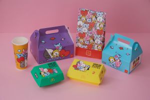 麥當勞回歸韓風炸雞秀「BT21包裝」 新推「1+1星級點」