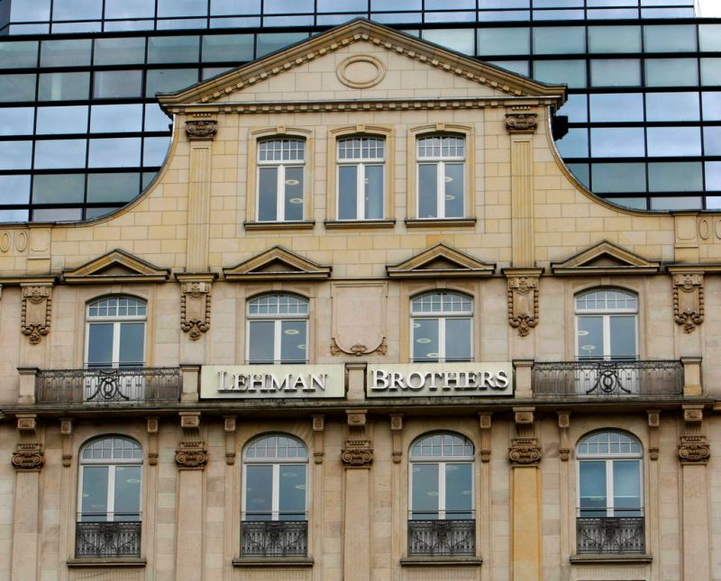 ▲雷曼兄弟2008年9月15日宣布破產，掀起了蝴蝶效應造成了全球金融海嘯，至今仍讓許多投資人餘悸猶存。（圖／美聯社／達志影像）