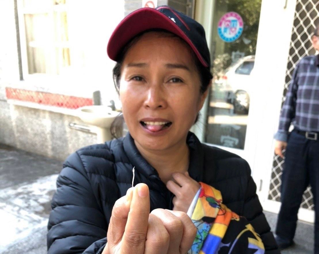 ▲高金素梅質詢惹議，現再被揪出簡報竟出現簡體字。（圖 ／翻攝自高金素梅臉書）