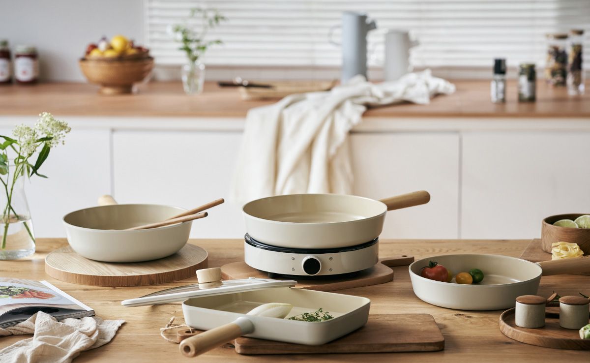 ▲韓國鍋具第一品牌NEOFLAM，不僅外觀時尚，也採用全天然陶瓷塗層，使用起來更加安心。（圖／品牌提供）