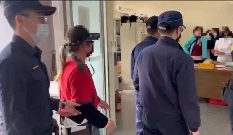 ▲新北市三重區一名蔡男，酒後失控和女服務員起衝突，又和勸架客互毆，事後雙方互告傷害，全數遭警方法辦。（圖／翻攝畫面）