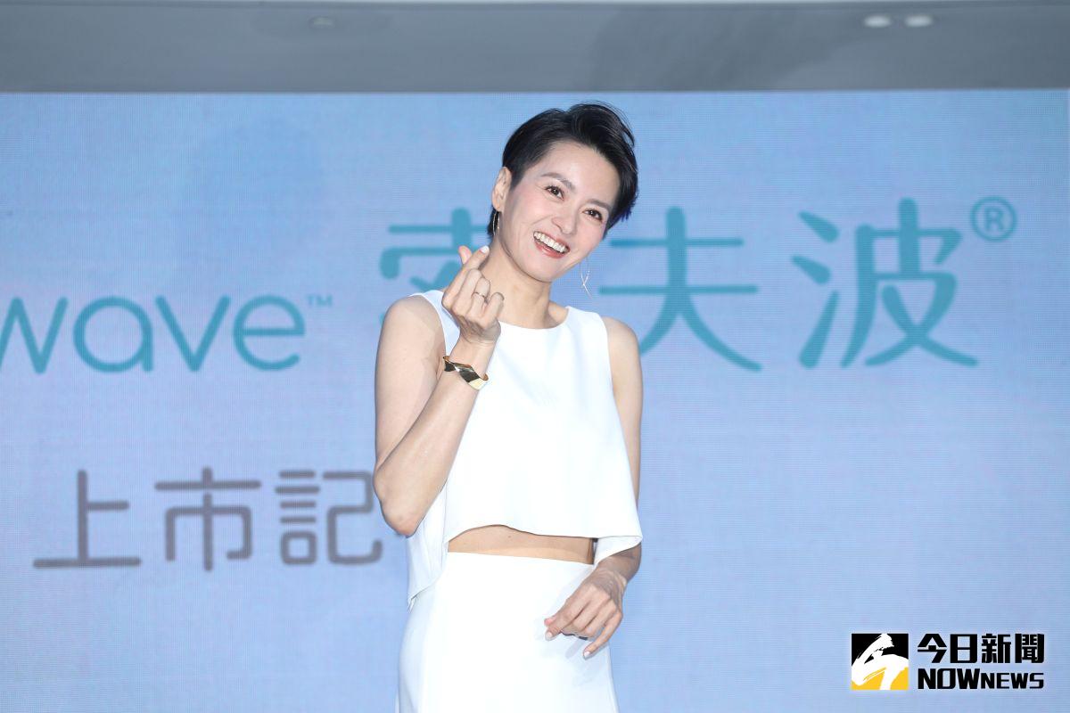 ▲梁詠琪分享凍齡方法。（圖／記者陳明中攝）