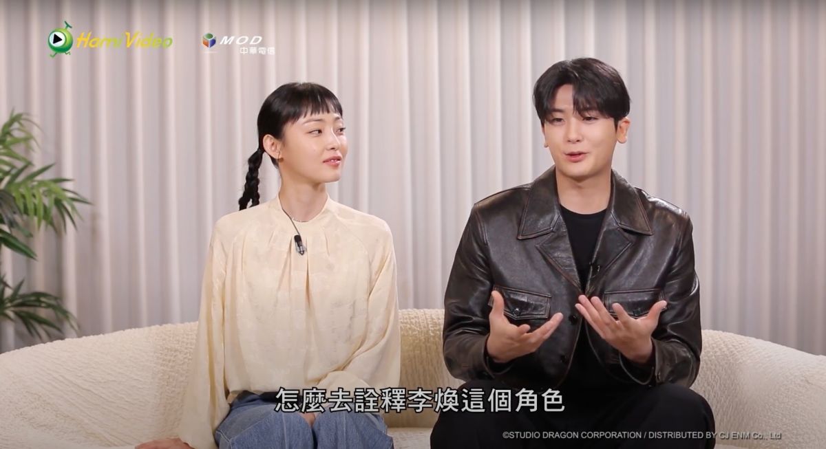 ▲《青春月譚》中，朴炯植（右）、全少妮選不出誰是「NG王」。（圖／愛爾達電視）