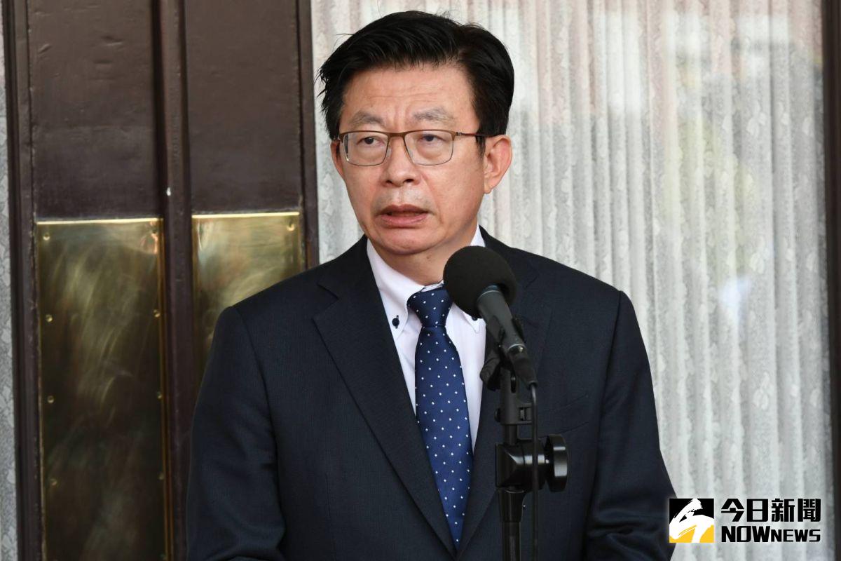 ▲郭國文認為，侯友宜公開恐嚇郭台銘，相信社會無法認同。（圖／記者林調遜攝）