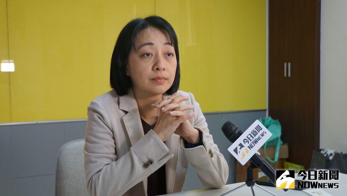 ▲時代力量立委王婉諭力挺黃國昌再戰2024，期盼能並肩同行。（圖／記者呂炯昌攝，2023.03.17）