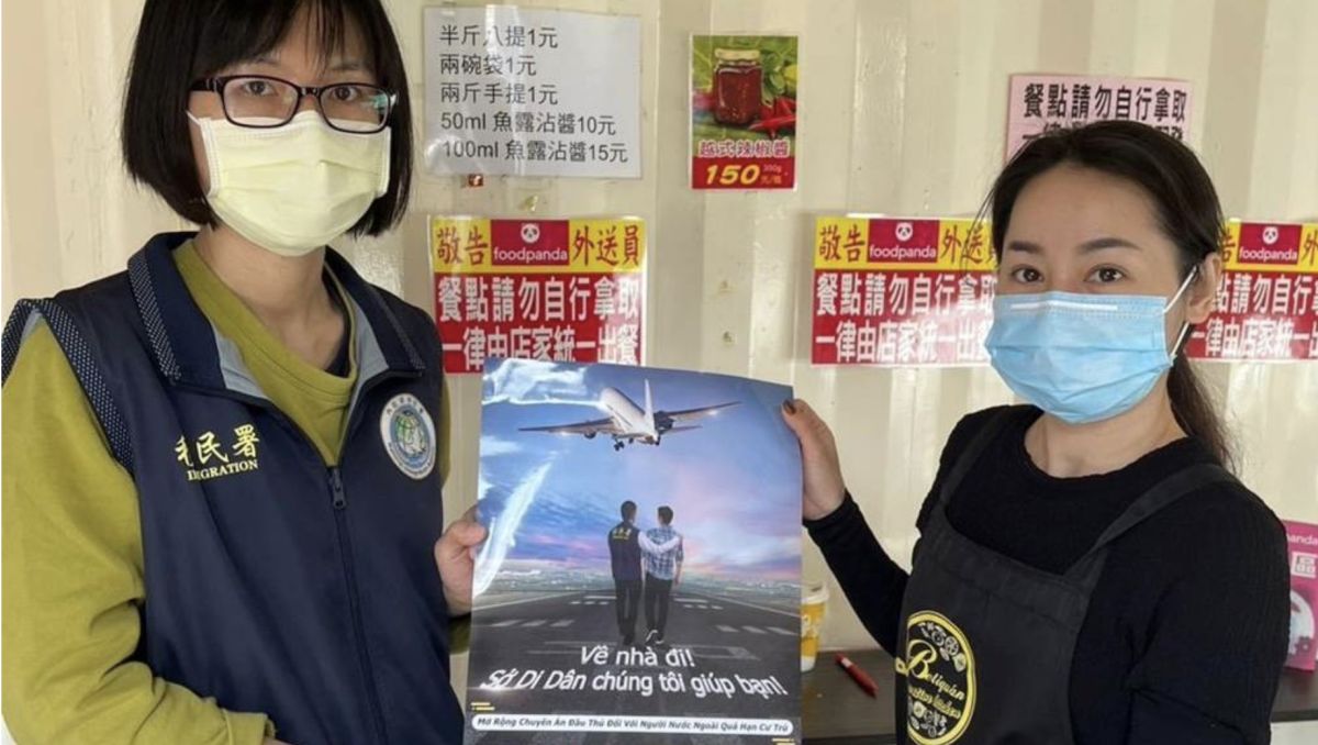 ▲移民署走訪東南亞新住民經營的餐飲店。（圖／移民署）