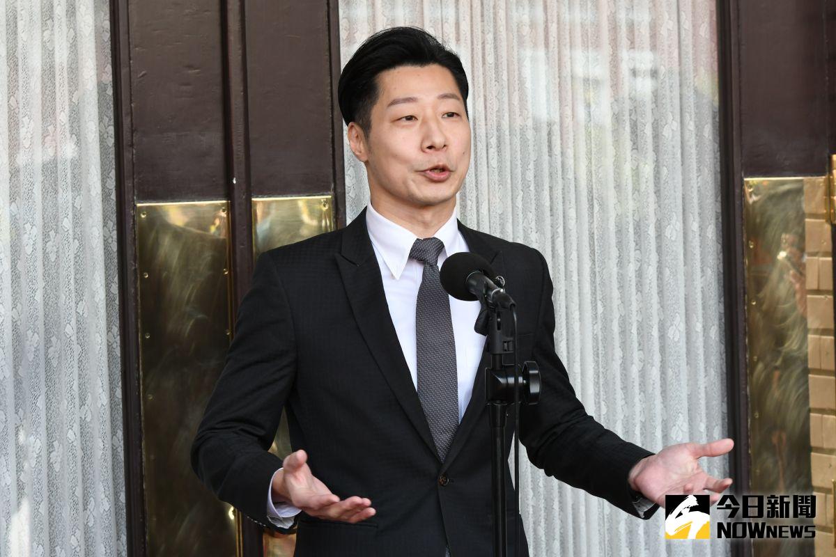 ▲林昶佐宣佈不連任2024立委。（圖／記者林調遜攝，2023.3.17）