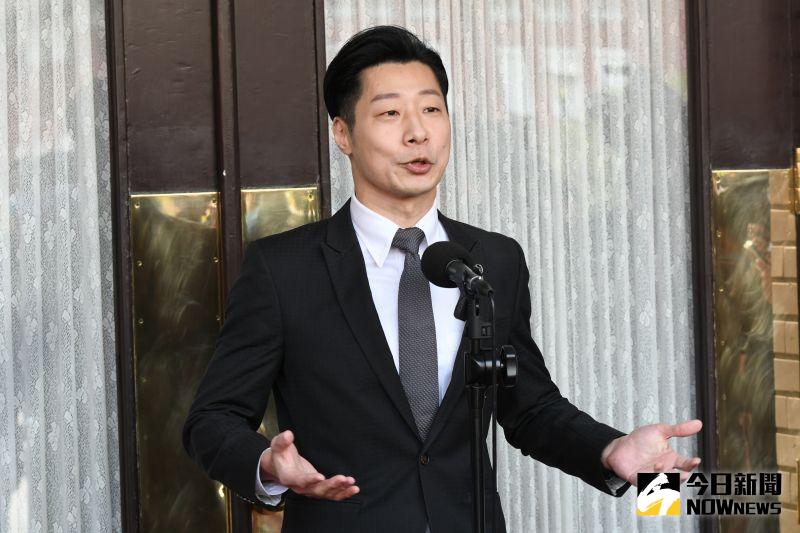 ▲林昶佐宣佈不連任2024立委。(圖/記者林調遜攝,2023.3.17)