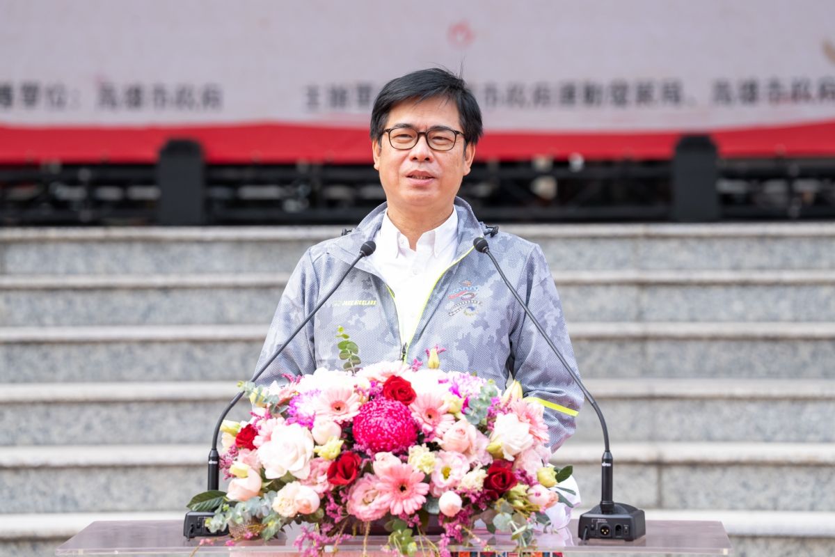 ▲高雄市長陳其邁表示，水資源的調度尊重水利署整體的調配。（圖／高雄市政府提供）