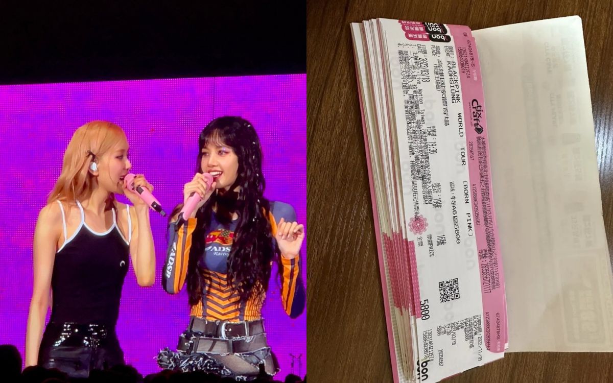 ▲BLACKPINK爆出票券超賣，Live Nation Taiwan否認並表示願意內部調查。（圖／記者陳雅蘭攝、DCARD）