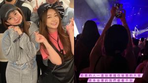 馬尾妹高舉雙手直播BLACKPINK!ㄚ頭看不到還被罵:閉嘴