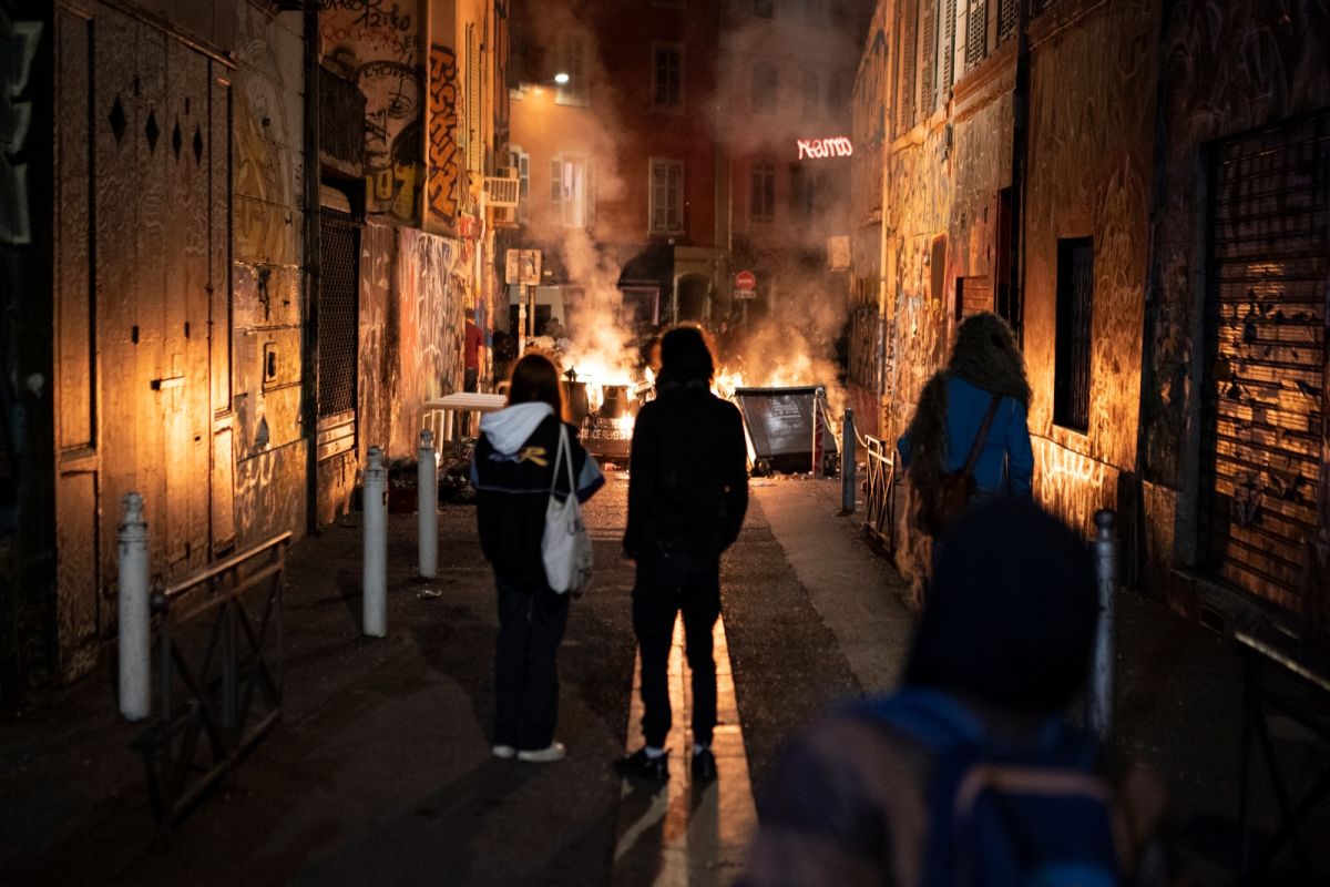 ▲法國年金及退休制度改革，引發示威潮。（圖／美聯社／達志影像）