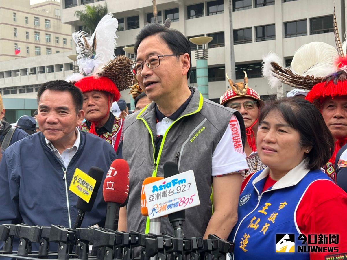 ▲前總統馬英九赴陸祭祖挨轟，桃園市長張善政對此表示，任何只要對於兩岸交流有幫助的事情，都是好事情。（圖／記者李春台攝，2023.03.20）