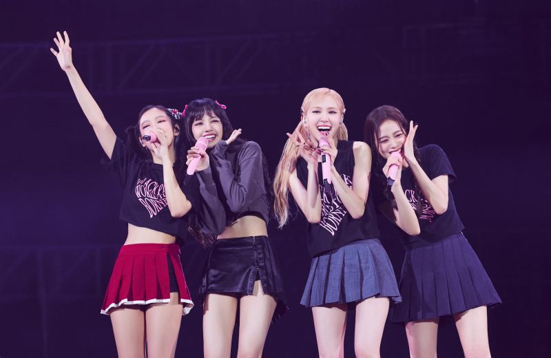 ▲BLACKPINK驚傳僅Rosé（右二）續約，左起Jennie、Lisa、Jisoo可能跳槽。（圖／YG Entertainment）