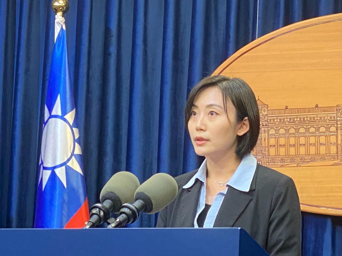 ▲總統府發言人林聿禪今（27）日表示，今日凌晨0點14分、上午8點19分也再度收到冒名發言人及賴副總統的恐嚇信件。（圖／記者陳威叡攝）