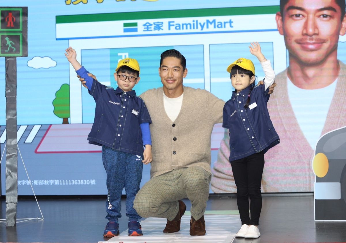 ▲AKIRA希望藉由提高民眾的公共安全意識，保護兒童過馬路。（圖／記者陳明中攝）