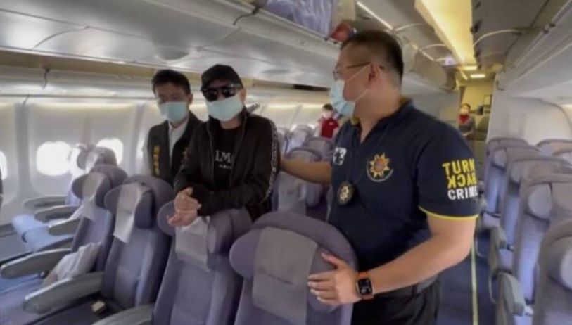 ▲台南安平陳建寧犯下擄人勒贖案遭通緝，逃亡海外22年，台灣警方在菲律賓警方協緝下，順利逮捕陳建寧，將其遣返回台灣。（圖／翻攝畫面）  