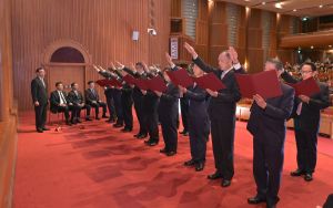 17名新任政風高階主管聯合宣誓　法務部長給6點期許
