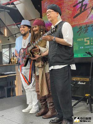 張菲難得現身,擔任沈文程記者會嘉賓。(圖/記者吳雨婕攝) ▲張菲難得現身,擔任沈文程記者會嘉賓。(圖/記者吳雨婕攝)
