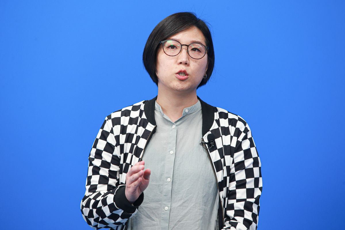 ▲國立中興大學動物科學系助理教授林怡君今日出席《NOWnews今日新聞》跨世代論壇，主張流浪動物數量管控需多管齊下，包括安樂死。（圖／記者葉政勳攝，2023.03.23）