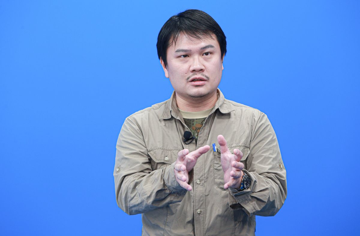 ▲台灣爬行類動物保育協會理事長游崇瑋呼籲恢復流浪動物安樂死（圖／記者葉政勳攝，2023.03.23）