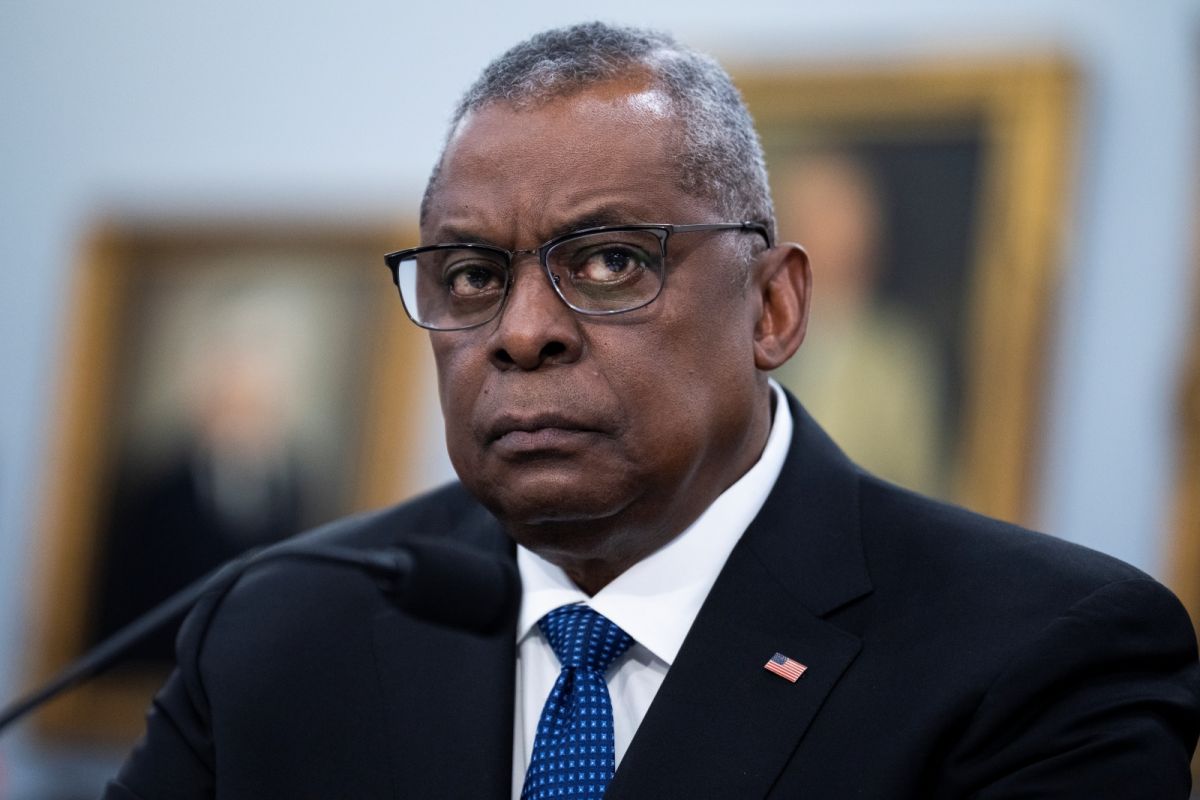 ▲「香格里拉對話」亞洲安全會議6月2日於新加坡登場，美國國防部長奧斯汀（圖）、中國國防部長李尚福將分別在大會發表演講。（圖／美聯社／達志影像）