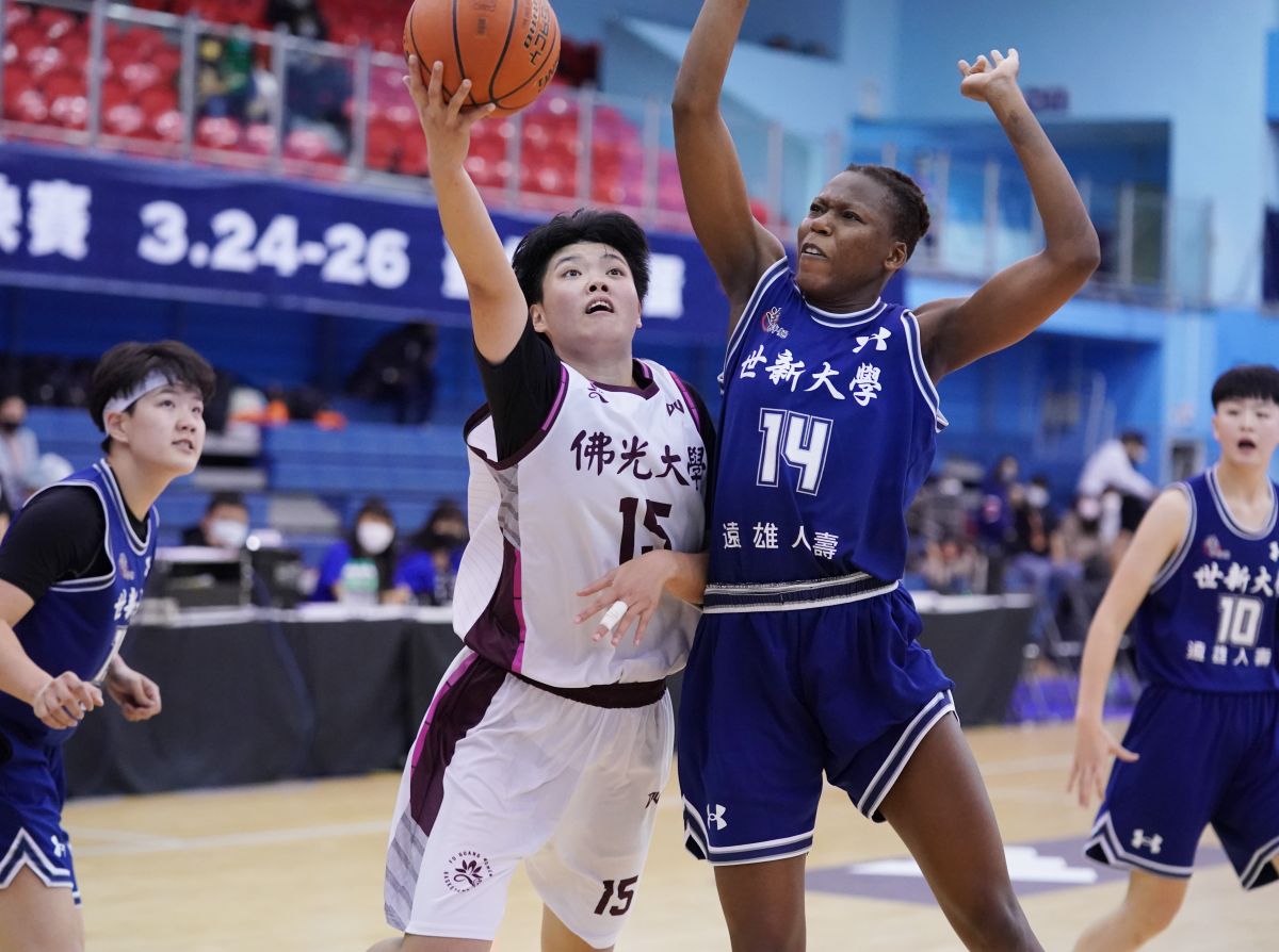 ▲佛光大學四強賽提前碰上衛冕軍世新大學。大專體總提供