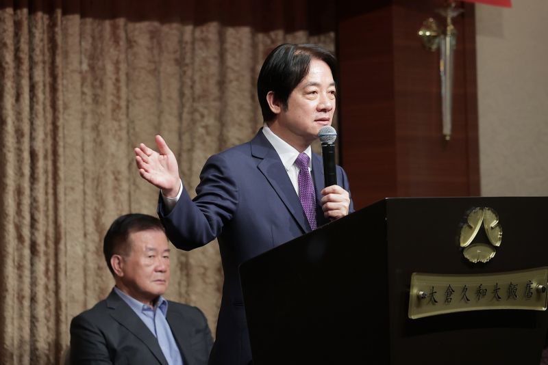 ▲賴清德出席「台灣與日本－建構世界和平共同體」研討會。（圖／總統府提供）