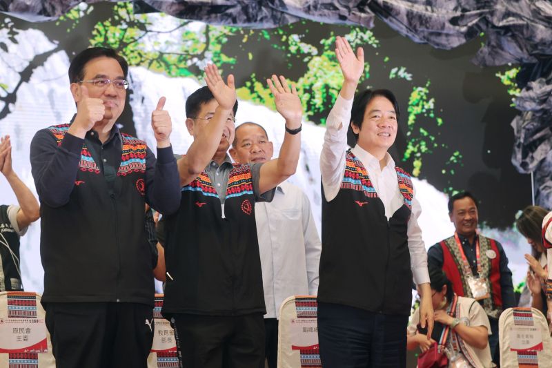 ▲賴清德出席「112年全國原住民族運動會開幕典禮」。(圖/總統府提供)