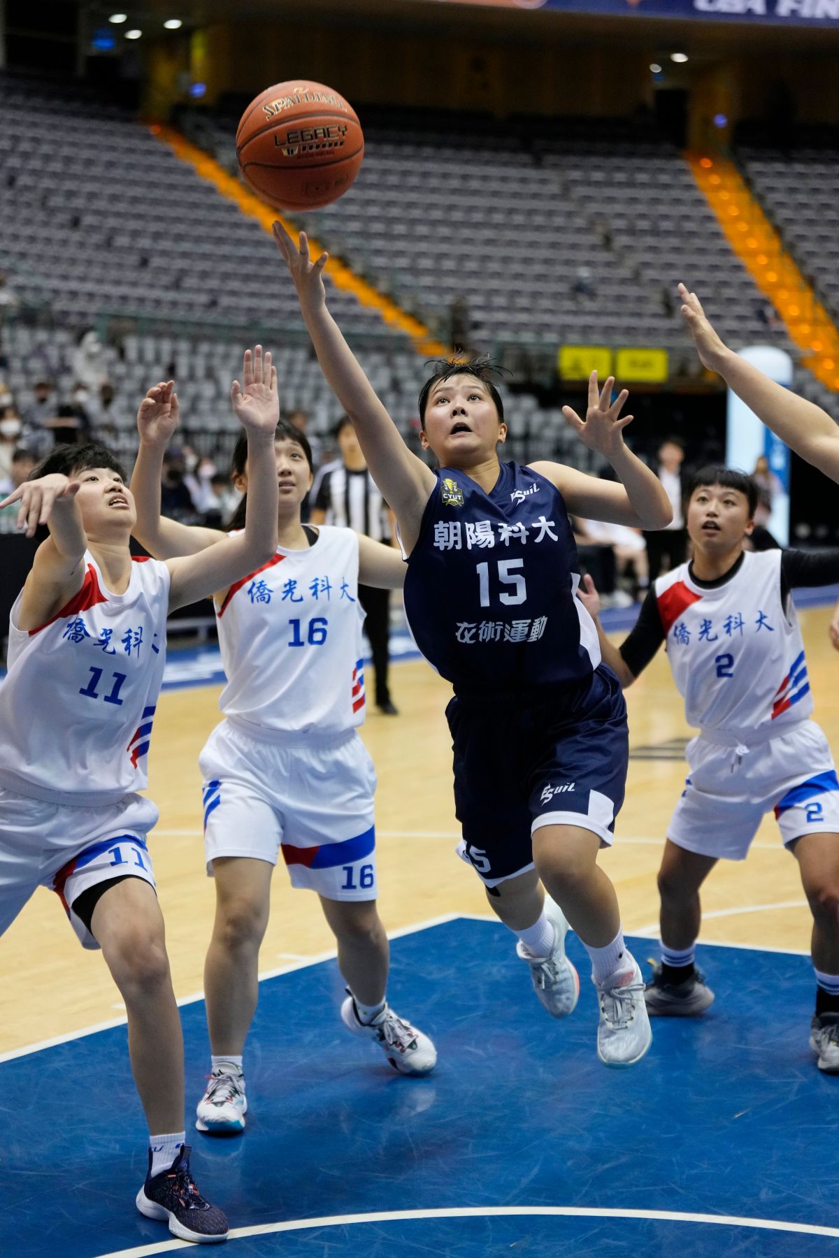 ▲朝陽科大廖玟歆18分。官方提供