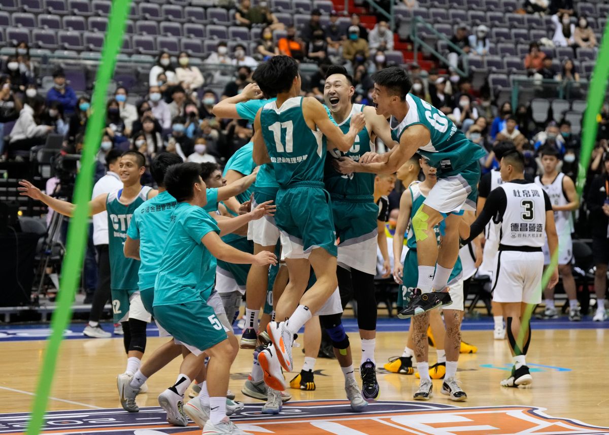 ▲中信初成軍就小巨蛋封王。大專體總提供