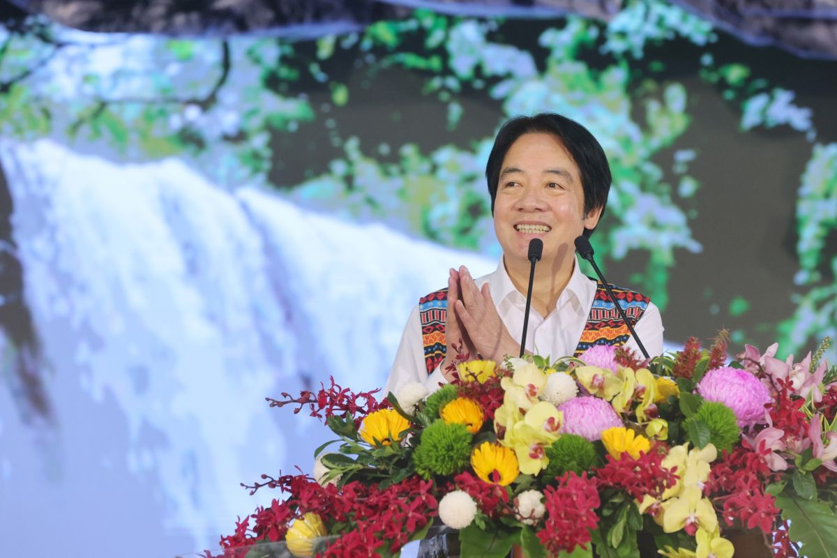 ▲賴清德出席「112年全國原住民族運動會開幕典禮」。（圖／總統府提供）