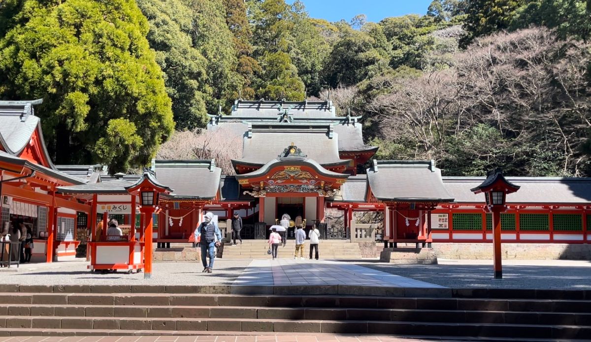 ▲日本南九州最大「霧島神宮」，怎麼玩最有FU，齊全玩法報你知。（圖／記者汪睿琦攝）