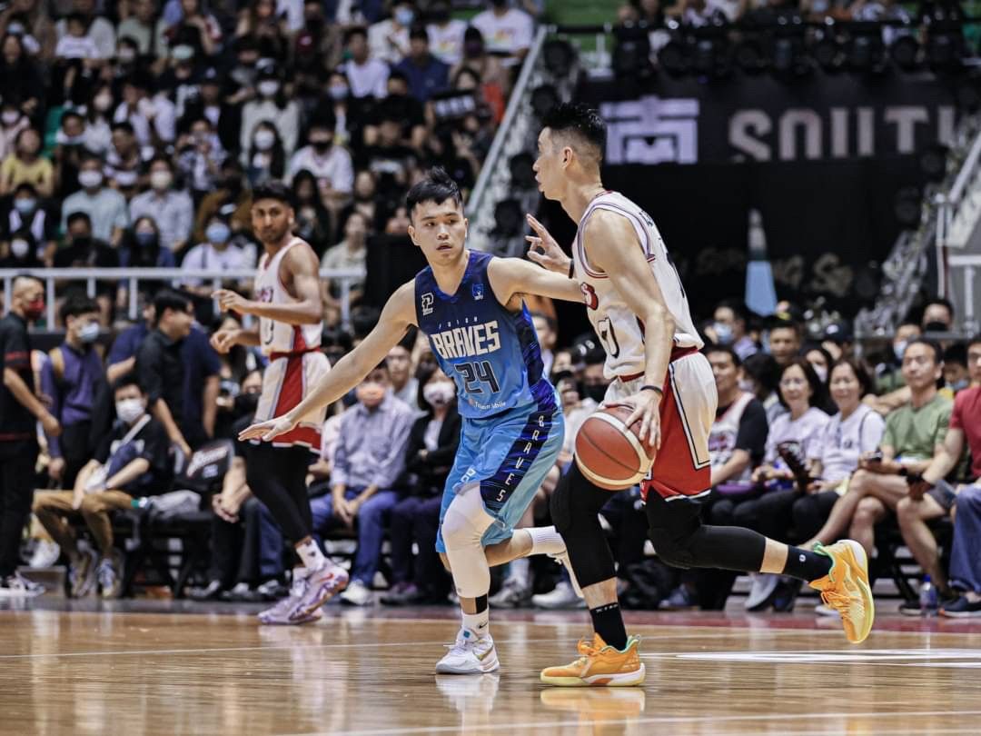 ▲PLG「豪傑大戰」，簡廷兆對位守到林書豪。（圖／富邦球團提供）