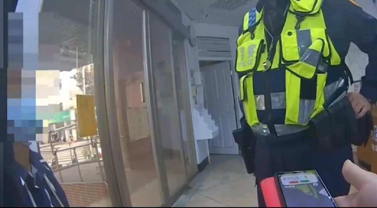 ▲高雄7旬嬤和檢察官加賴成好友，幸遭轄區高市警局三民第一分局三民所員警識破成功保住85萬老本。(圖／記者郭凱杰翻攝)