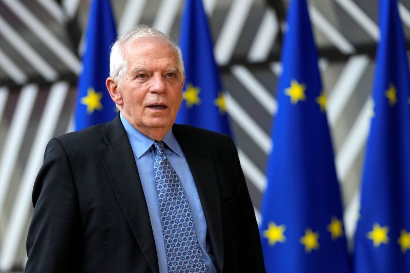 ▲歐洲聯盟外交和安全政策高級代表波瑞爾（Josep Borrell，圖）下週將訪問中國，與中國外長王毅會面。資料照。（圖／美聯社／達志影像）